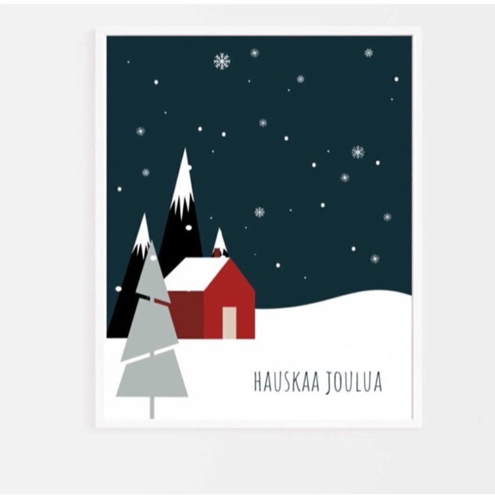 Finnish 🇫🇮 Holiday Print
